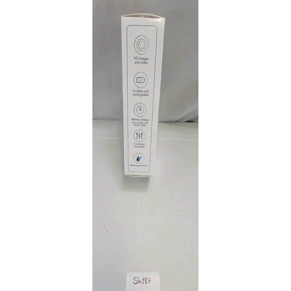 CleanEze Visual Water Flosser HD Images Wireless Connection‎ Rechargeable